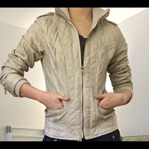 Fake leather jacket!